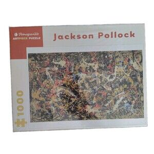 New Pomegranae Art Piece Jigsaw Puzzle Jackson Pollock Convergence 1000 Pieces